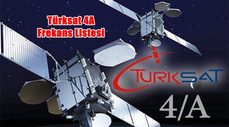 TÜRKSAT 4A OTOMATİK KANAL ARAMA FREKANSI 2024